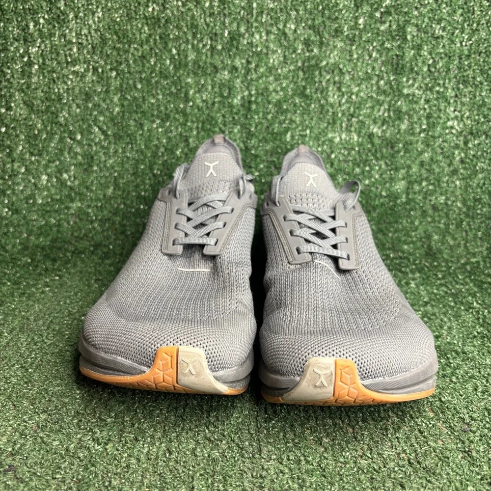 Flux Adapt Knit Barefoot Zero Drop Sole Training Sneaker Grey Mens 9 Womens 10.5